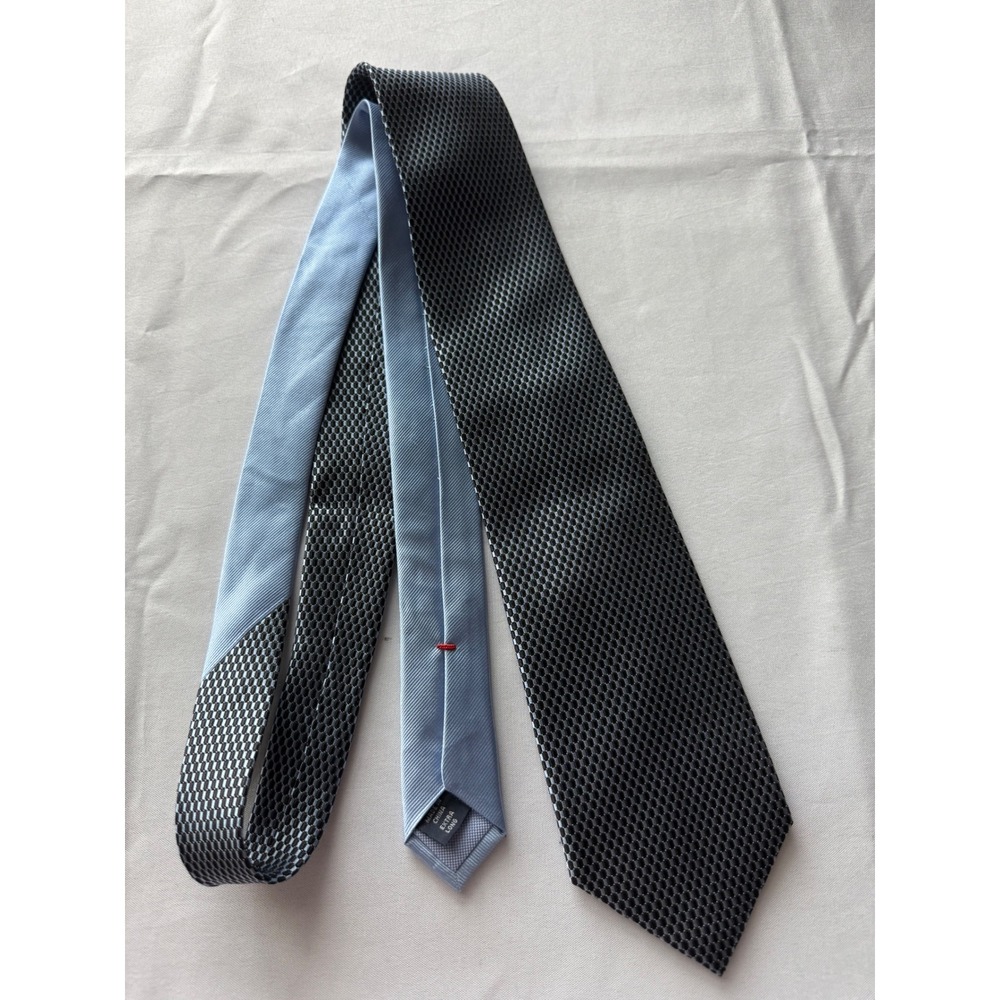 Tommy Hilfiger Necktie Extra Long Woven Pattern Business Career